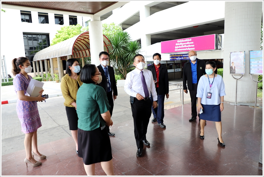 ปลัดกระทรวงยุติธรรม ตรวจสถานที่เพื่อจัดตั้งศูนย์บริการร่วมกระทรวงยุติธรรม เขตพื้นที่ 2